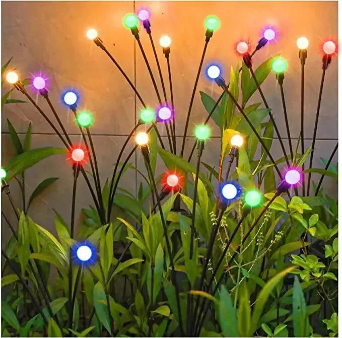 Solar Firefly Light Outdoor Solar Lighting 10 LED Waterproof Garden Decoration Landscape Solar Light for Outdoor Gardening