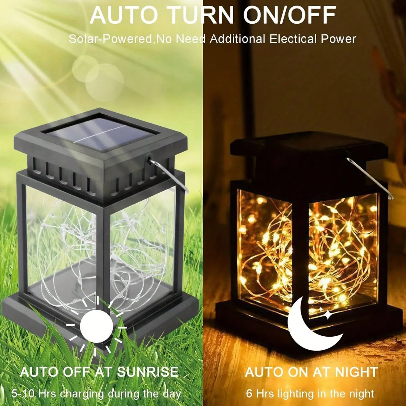 Solar Lamps for The Garden Lights Garden Lighting Solar Outdoor Light Camping 2026 Garden Decoration Battery-operated
