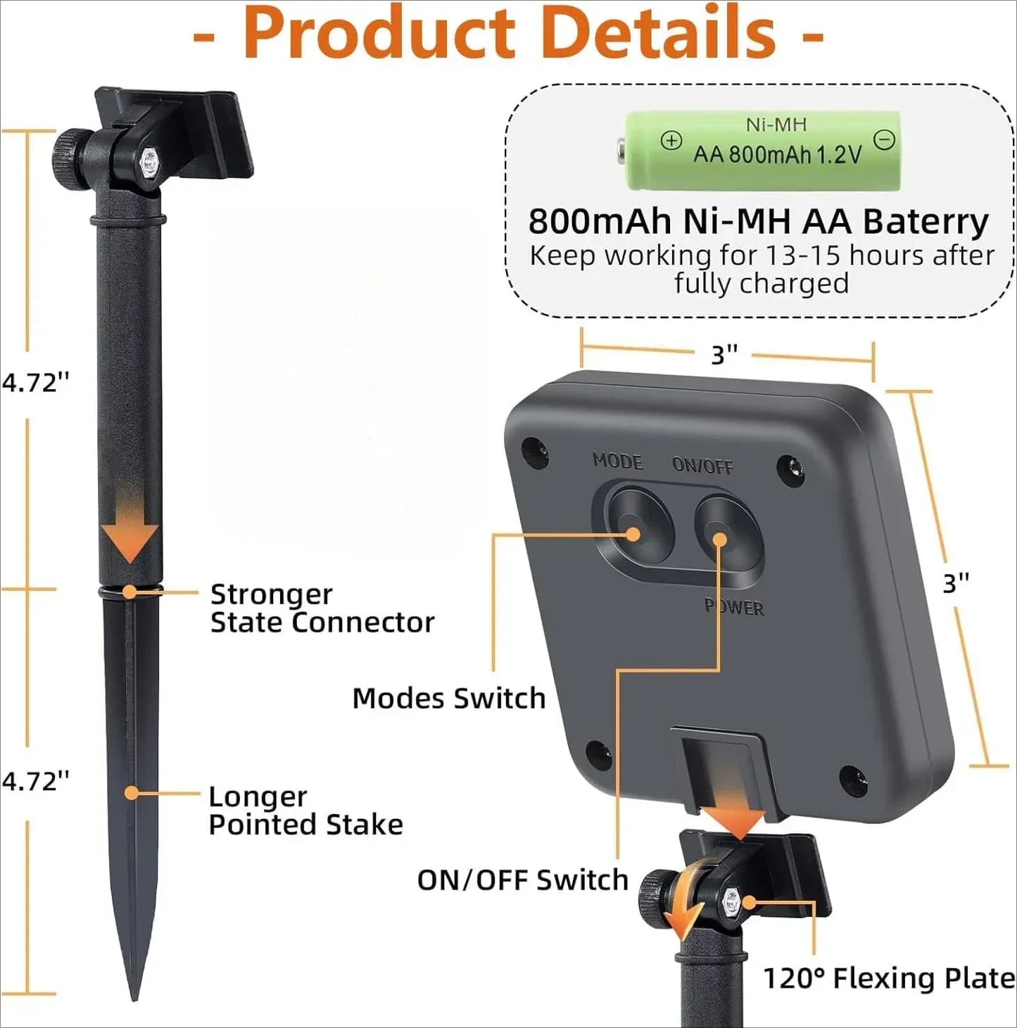 Christmas Led Solar String Lights 7m 50 Lights 8 Patterns Solar Fairy String Lights Waterproof Garden Wedding Party Decoration