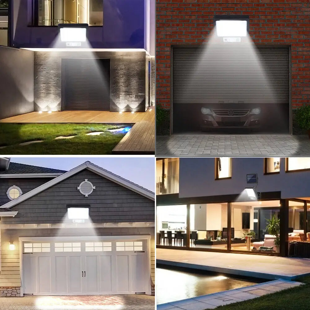 LED Solar Split Wall Lamp Outdoor IP65 Waterproof Motion Sensor 3 Mode 117 COB Solar Power Light for Garden Security Wall Light