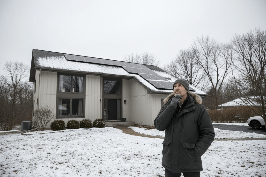The New Homeowner's First Winter Solar Reality Check
