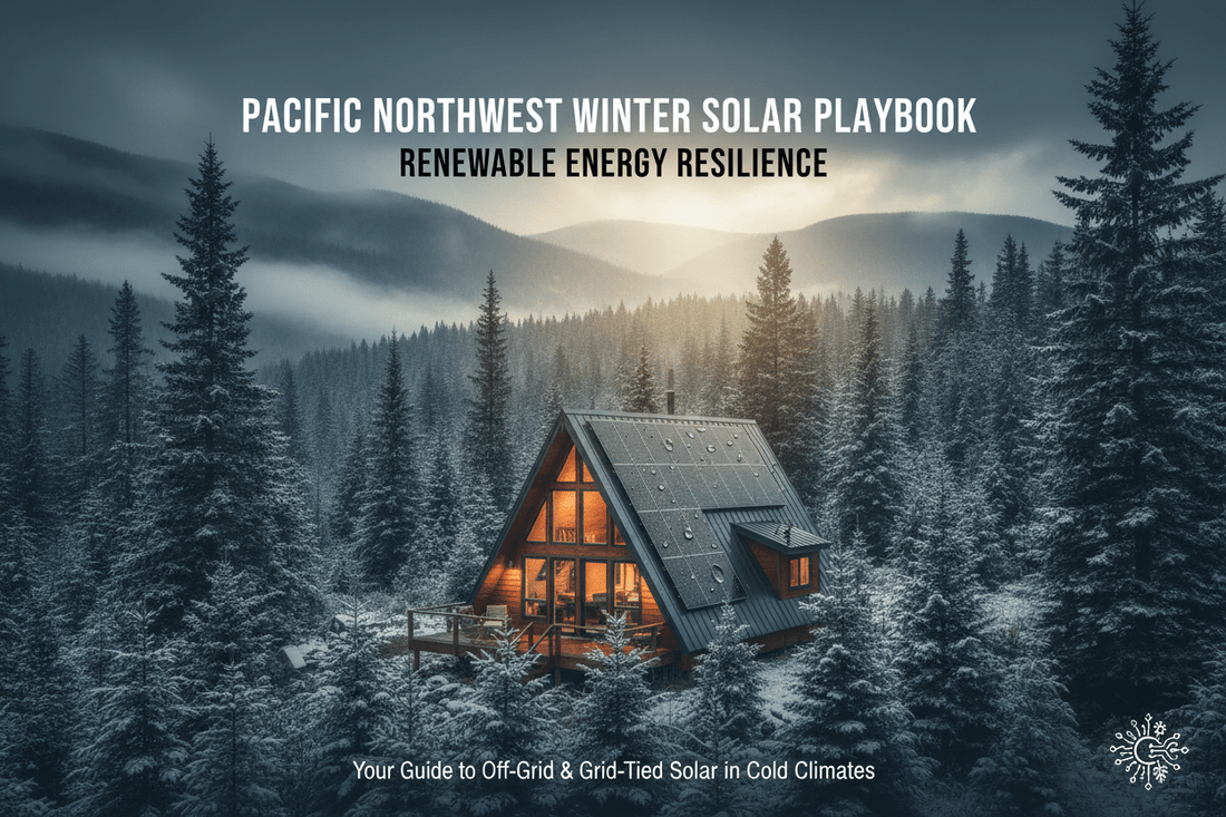 The Pacific Northwest Winter Solar Playbook