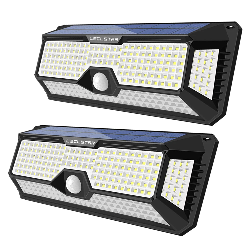 268 LED Solar Led Light Outdoor Garden Decoration Wall Lamp With 3 Mode IP65 Waterproof Solar Motion Sensor Light for Yard Door