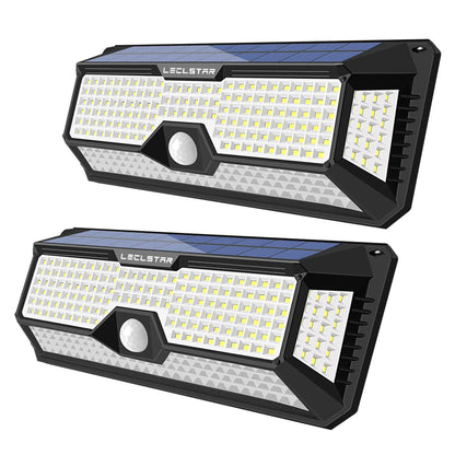 268 LED Solar Led Light Outdoor Garden Decoration Wall Lamp With 3 Mode IP65 Waterproof Solar Motion Sensor Light for Yard Door