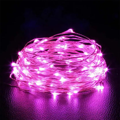 Fairy Light String Led Copper Wire String Light Battery Powered for Bedroom Garden Party Christmas Wedding Decoration