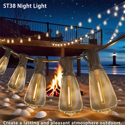 Solar Powered Fairy String Lights 30 LED Shatterproof Technology Auto On Off System Garden Patio Christmas Party Lighting