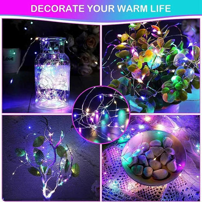 Fairy Light String Led Copper Wire String Light Battery Powered for Bedroom Garden Party Christmas Wedding Decoration