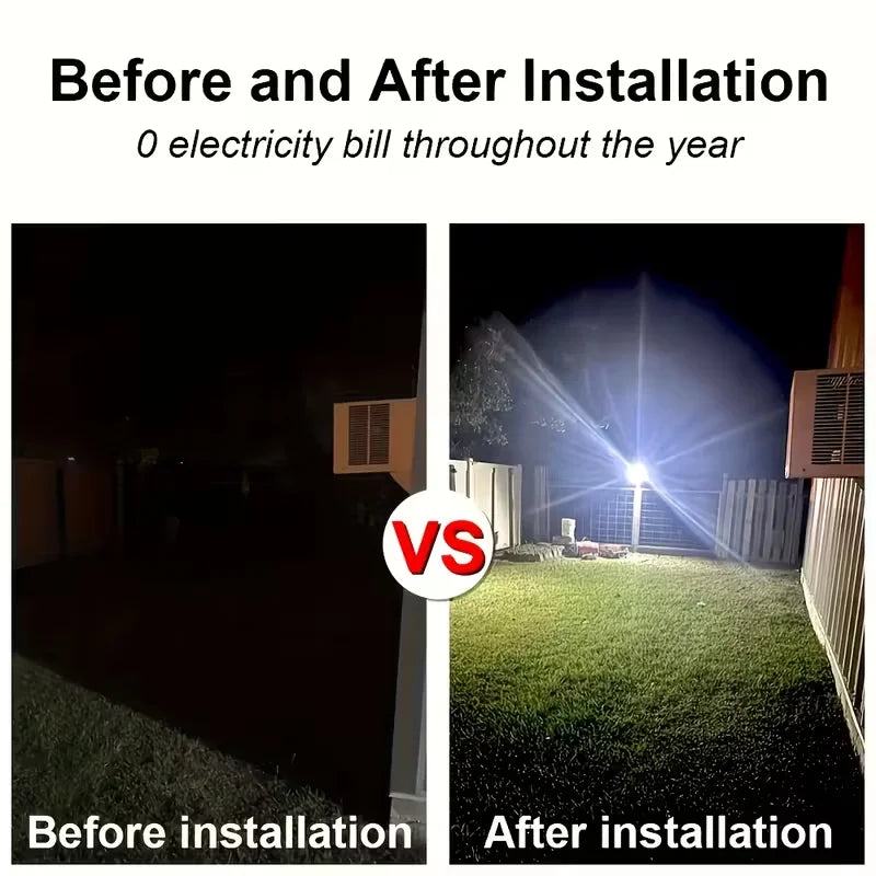 LED/COB Solar Motion Sensor Light 3 Brightness Mode Outdoor Wall Lamp for Front Door Yard Pathway carport plantation ski resort