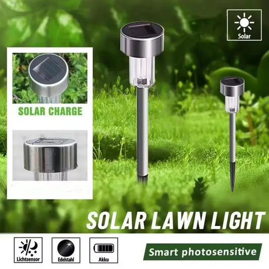 10 Piece Solar Light Set IP44 Waterproof Outdoor Garden Pathway Decor Automatic Sensor Lighting for Yard Patio Christmas
