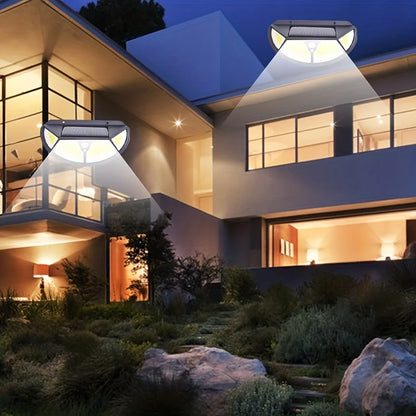 1PC 102/122 LED/SMD/COB Solar Wall Lights Outdoor Solar Street Lamp Solar Motion Solar Fence Light Security Lamp For Garden Yard