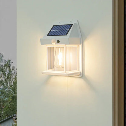 2pc Solar Outdoor Light Garden uman Bbody Induction Wall Lamp Home Villa Balcony Wall Light Terrace Decorative Waterproof Lamps