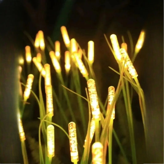 LED Solar Powered Outdoor Waterproof Reed String Lights Lawn Lights Garden Scenery Atmosphere Lights Garden Decoration