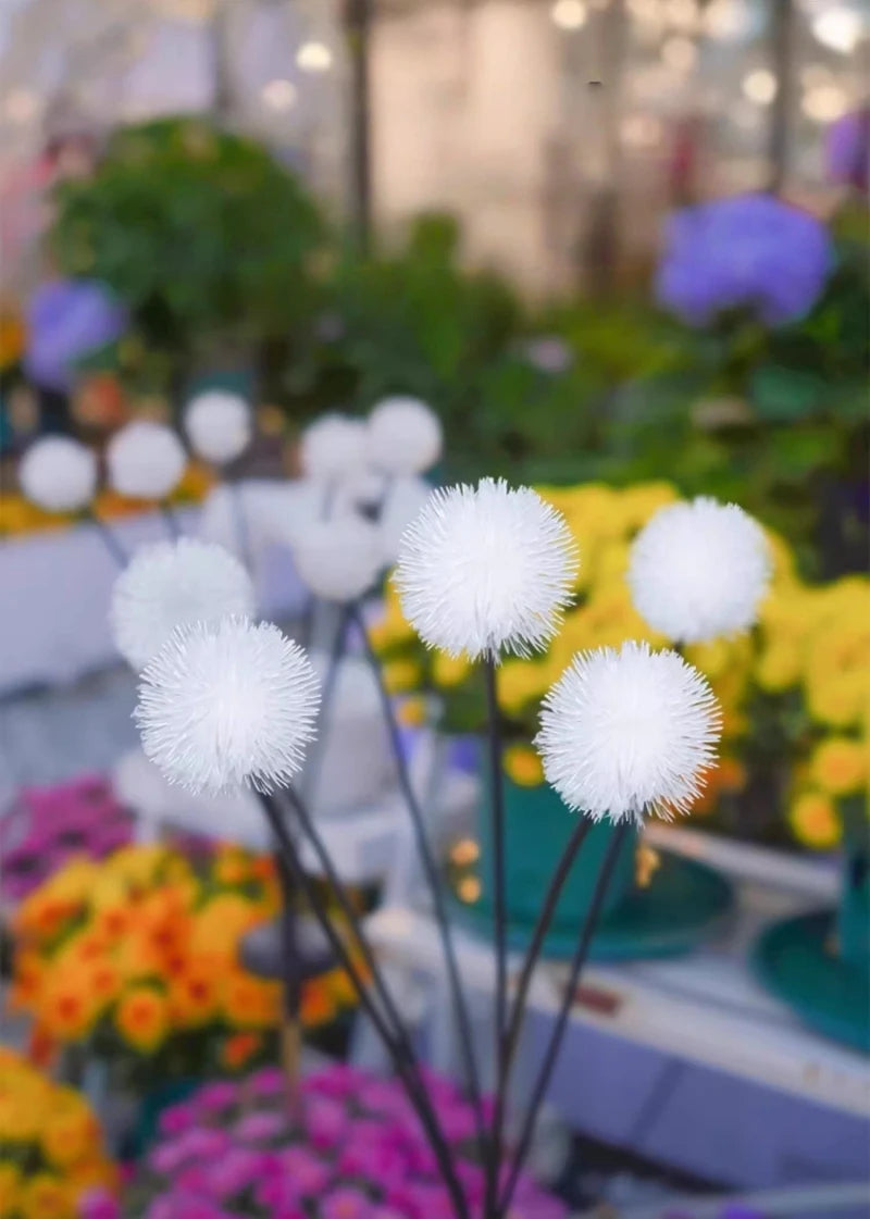 1PC Solar Dandelion Garden Light LED Lawn Lamp Outdoor Waterproof Landscape Lighting For Villa,Yard,Pathway,Balcony,Park