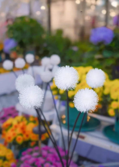 1PC Solar Dandelion Garden Light LED Lawn Lamp Outdoor Waterproof Landscape Lighting For Villa,Yard,Pathway,Balcony,Park