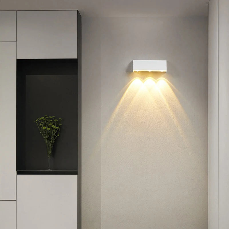 Outdoor Led Wall Lamp Waterproof Door Decotion Lighting Wall Light Creative Personality Balcony Corridor Garden Small Wall Lamp