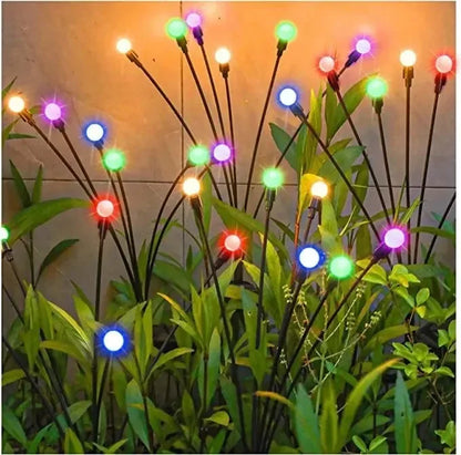Solar Firefly Light Outdoor Solar Lighting 10 LED Waterproof Garden Decoration Landscape Solar Light for Outdoor Gardening