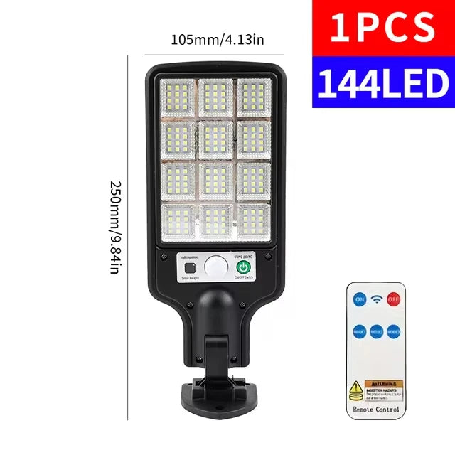 LED/COB Solar Motion Sensor Light 3 Brightness Mode Outdoor Wall Lamp for Front Door Yard Pathway carport plantation ski resort