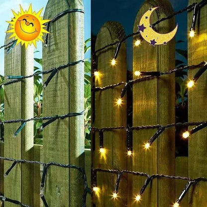 Solar String Light for Outside Christmas Lights Outdoor Waterproof for Yard, Fence,Balcony, Party, Decorations