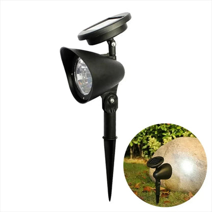 Outdoor Led Solar Spotlight Garden Lights Landscape Decoration IP65 Waterproof for Lawn Courtyard Pathway Tree Separately Lamp