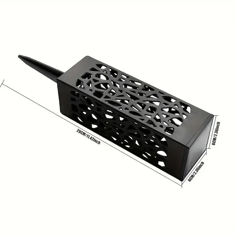 1-6Pcs Solar Outdoor Garden Light LED Hollow Carved Path Landscape Lawn Light For Garden Courtyard Terrace And Sidewalk Lighting