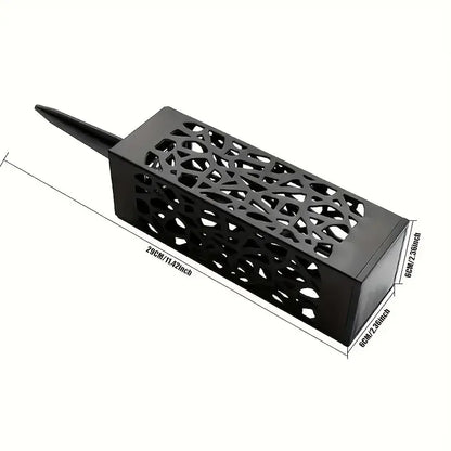 1-6Pcs Solar Outdoor Garden Light LED Hollow Carved Path Landscape Lawn Light For Garden Courtyard Terrace And Sidewalk Lighting