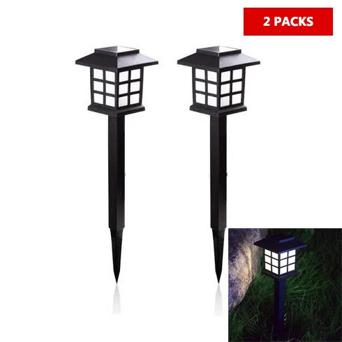 Outdoor Waterproof Solar Lights LED Solar Garden Lighting Courtyard Lawn Decorative Light Landscape Flower Pot Corridor Lantern
