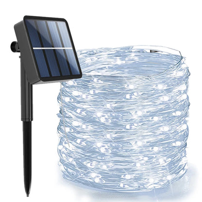 Solar LED String Lights Outdoor Waterproof Festoon Garden Decor Christmas Fairy Garland String Lights
