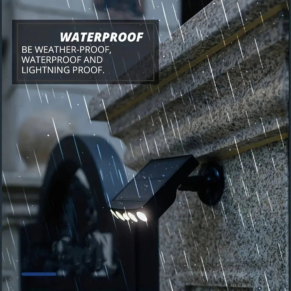 4 LED Powerful Solar Security Lights Outdoor Decor Sensor Motion 3 Modes Street Waterproof Lamp Wall Night Work Light for Garden