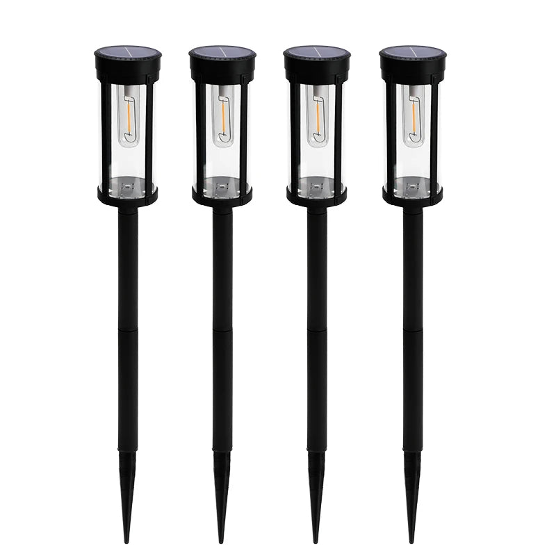 Solar Retro Simulation Hourglass Night Lights Home Office Courtyard Street Decoration Unique Gift Camping Site Atmosphere Lights