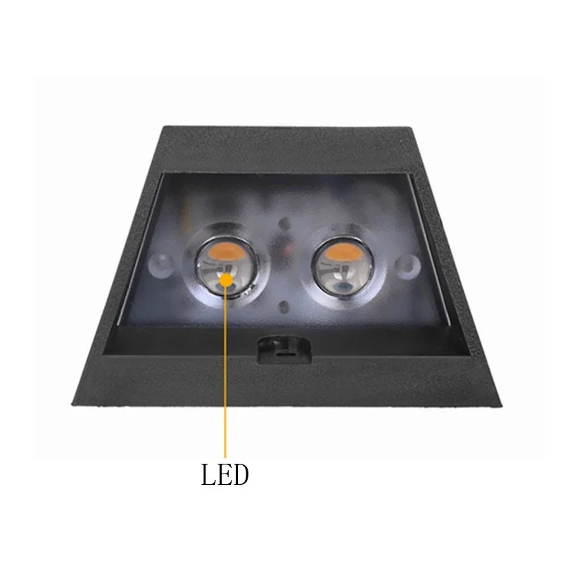 Solar Wall Light Garden Up and Down Lamp Control Solar LED Garden Light Outdoor Waterproof Decoration Staircase Fence Solar Lamp