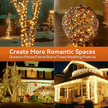 20/50 Led Solar String Light Fairy Garden Waterproof Outdoor Lamp 6V Garland For Christmas Xmas Holiday Party Home Decoration