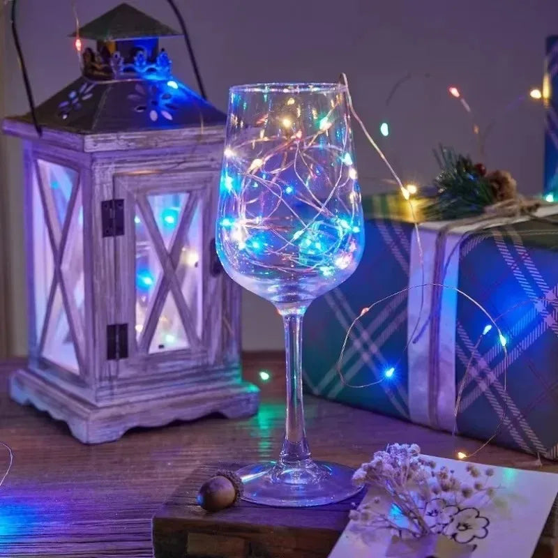 Fairy Light String Led Copper Wire String Light Battery Powered for Bedroom Garden Party Christmas Wedding Decoration