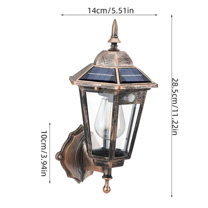 1PC Retro Landscape Solar Pathway Light Tungsten Filament Lamps Outdoor Garden Street Floor Decorative Solar Garden Led Lights