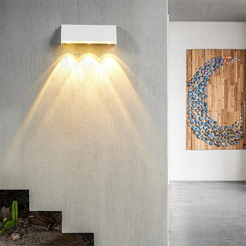 Outdoor Led Wall Lamp Waterproof Door Decotion Lighting Wall Light Creative Personality Balcony Corridor Garden Small Wall Lamp