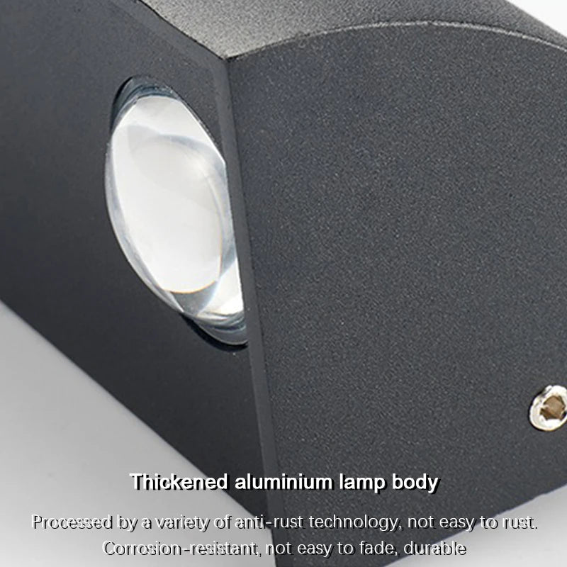 Outdoor Led Wall Lamp Waterproof Door Decotion Lighting Wall Light Creative Personality Balcony Corridor Garden Small Wall Lamp