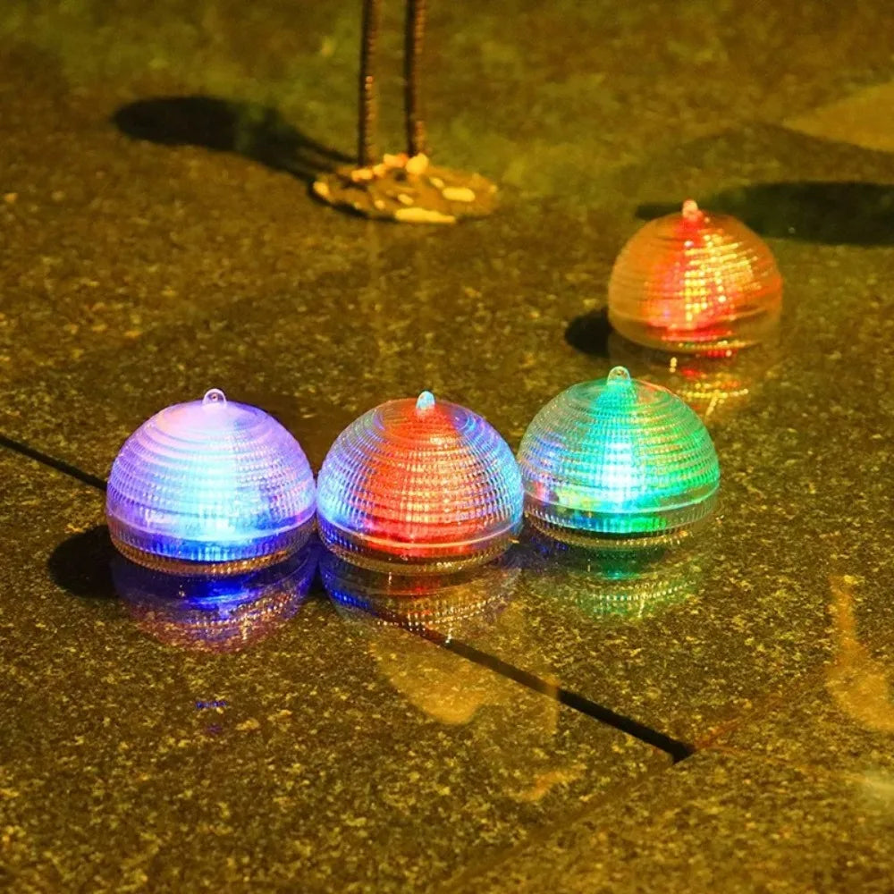 Solar Floating Lights Swimming Pool Waterproof LED Solar Power Multi Color Changing Water Drift Lamp For Fish Tank Pond