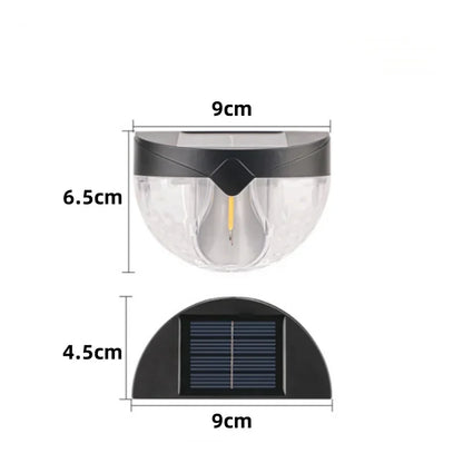 LED Solar Powered Lamp Garden Lights Outdoor Waterproof Solar Villa Balcony Stairs Fence Decorative Lighting Solar Light