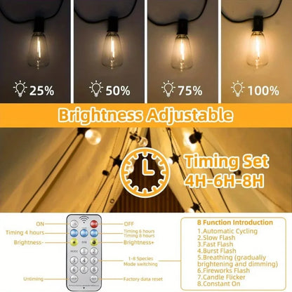 Solar Powered Fairy String Lights 30 LED Shatterproof Technology Auto On Off System Garden Patio Christmas Party Lighting