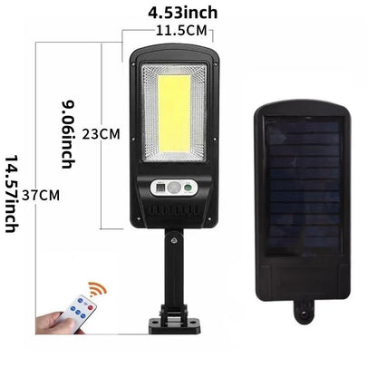 7000 Lumens Super Bright Solar Street Lamp Garden Outdoor Security LED COB Path Light Waterproof Motion Sensor Wall Night Lights