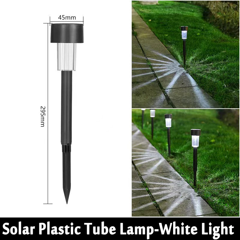 Outdoor Solar Lights Garden Lights Solar Powered Lamp Lantern Waterproof Landscape Lighting Pathway Yard Lawn Garden Decoration