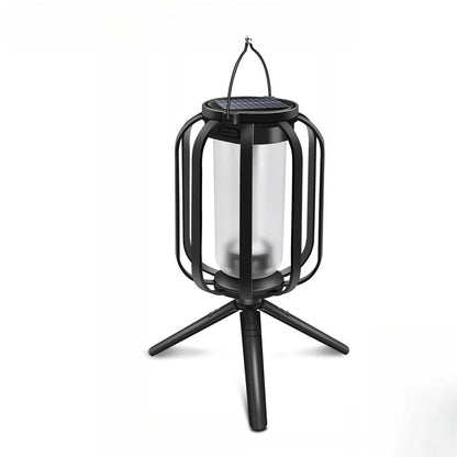 Solar Lanterns Outdoor Hanging Lights Waterproof 2 Charging Way Solar Flame Light for Outside Decorative Lantern for Christmas