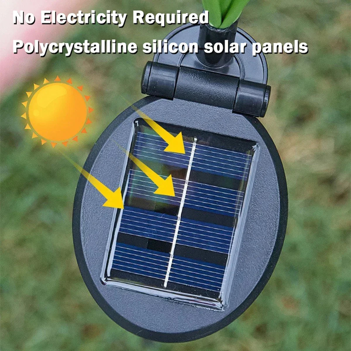 Garden Light for Path Lawn Yard Landscape Decor Light 1pc Solar Powered Butterfly Fiber Optic Light Waterproof Butterfly