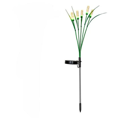 LED Solar Powered Outdoor Waterproof Reed String Lights Lawn Lights Garden Scenery Atmosphere Lights Garden Decoration