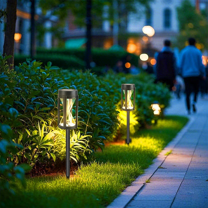 Solar Retro Simulation Hourglass Night Lights Home Office Courtyard Street Decoration Unique Gift Camping Site Atmosphere Lights