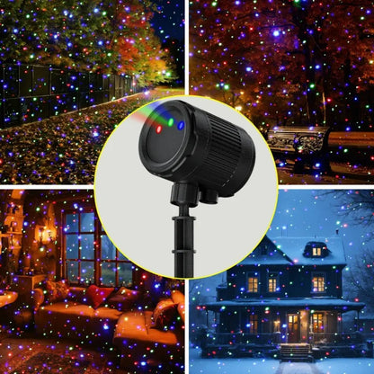 Firefly Laser Projection Light with Remote Control Outdoor Waterproof for Scenic Spots Courtyards Lawns Party Decoration Lights