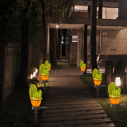 LED Plant Solar Lamp Outdoor Waterproof Simulation Pineapple Landscape Light Street Garden Fence Lawn Decorative Solar Light