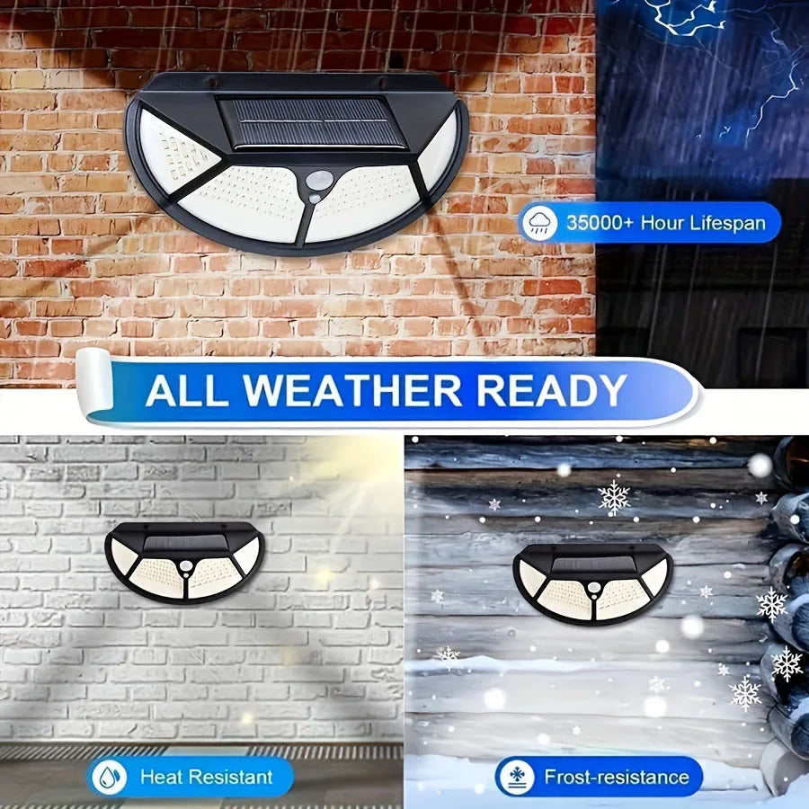 1PC 102/122 LED/SMD/COB Solar Wall Lights Outdoor Solar Street Lamp Solar Motion Solar Fence Light Security Lamp For Garden Yard