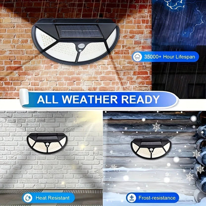 1PC 102/122 LED/SMD/COB Solar Wall Lights Outdoor Solar Street Lamp Solar Motion Solar Fence Light Security Lamp For Garden Yard