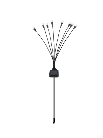 1/2 PCS Solar Garden Firefly Lights Outdoor Waterproof Starburst Swing Decorative Lamps for Path Yard Patio Pathway Landscape