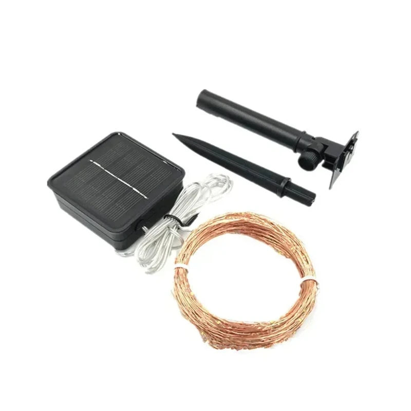 DIY Solar Led Light Outdoor Festoon Led Lamp Solar Garden Light Outdoor Waterproof Fairy Garland String Christmas Lights Decor